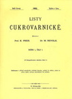 Listy cukrovarnické a řepařské